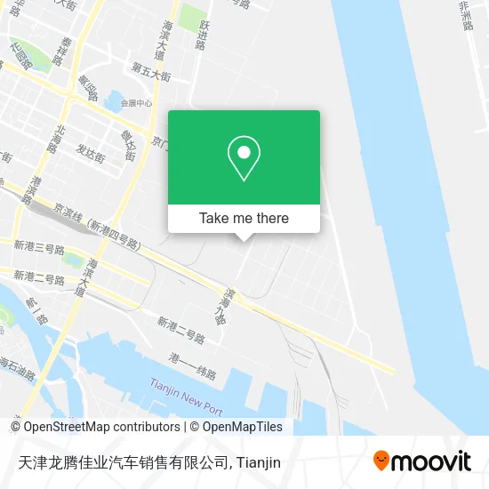 天津龙腾佳业汽车销售有限公司 map