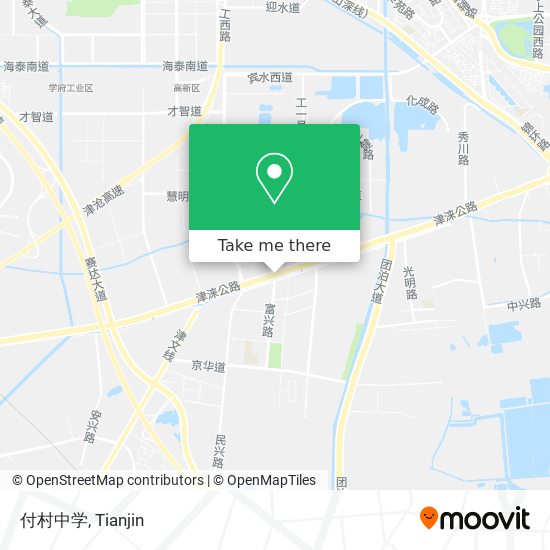 付村中学 map
