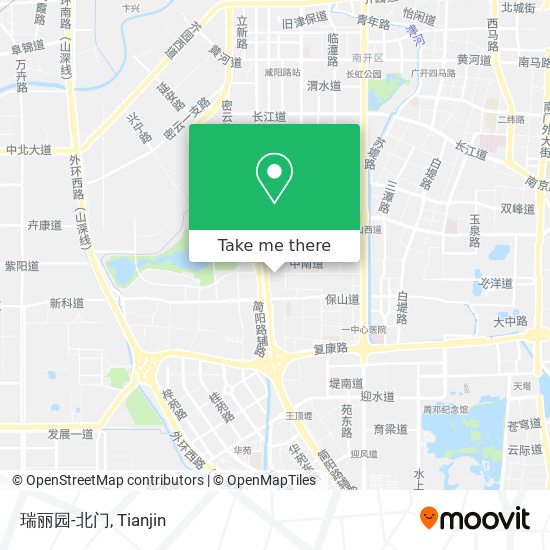 瑞丽园-北门 map