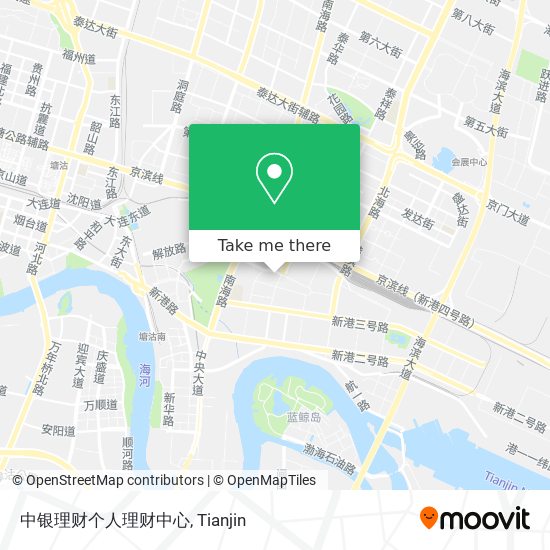 中银理财个人理财中心 map