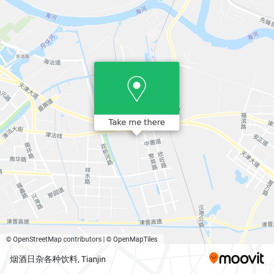 烟酒日杂各种饮料 map