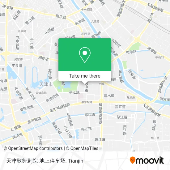 天津歌舞剧院-地上停车场 map