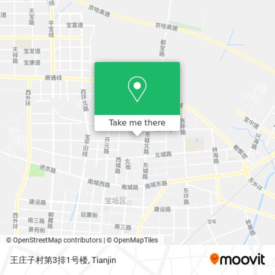 王庄子村第3排1号楼 map