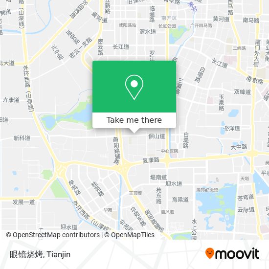 眼镜烧烤 map