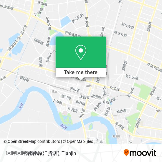 咪呷咪呷涮涮锅(洋货店) map