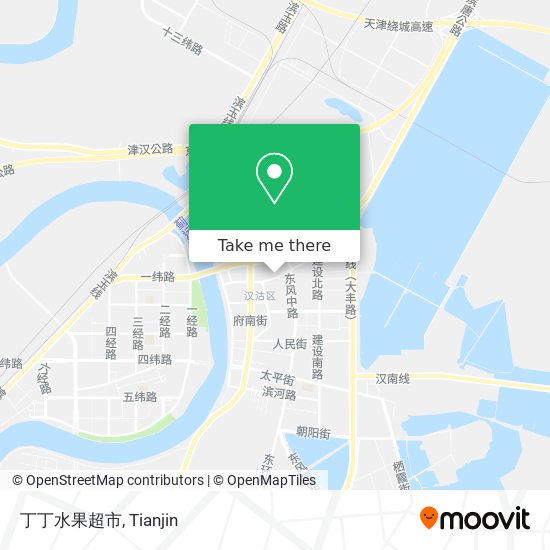 丁丁水果超市 map