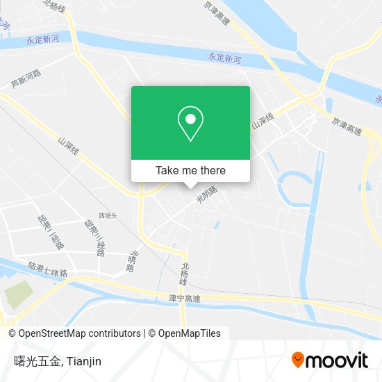 曙光五金 map