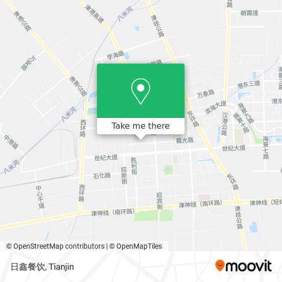 日鑫餐饮 map