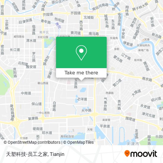 天塑科技-员工之家 map
