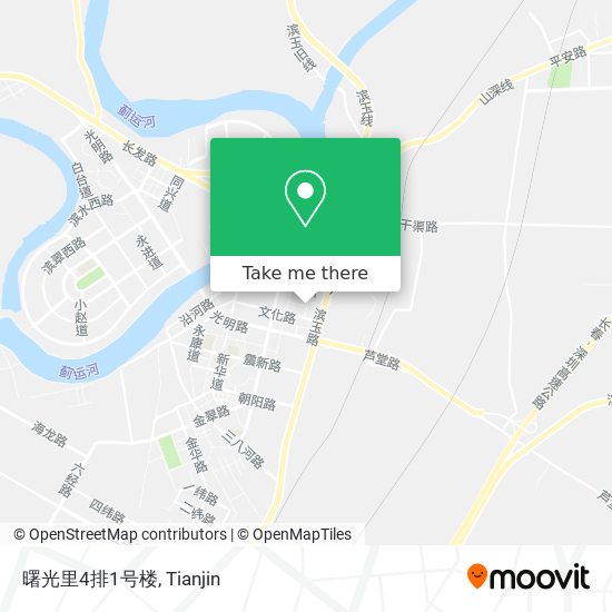 曙光里4排1号楼 map