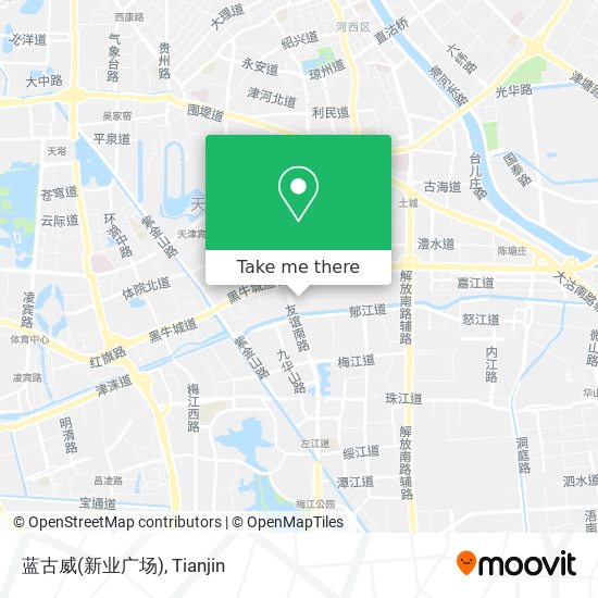 蓝古威(新业广场) map