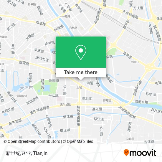 新世纪豆业 map