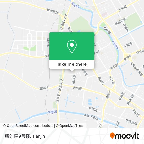 听景园9号楼 map