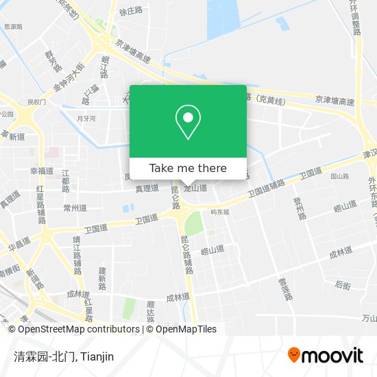 清霖园-北门 map