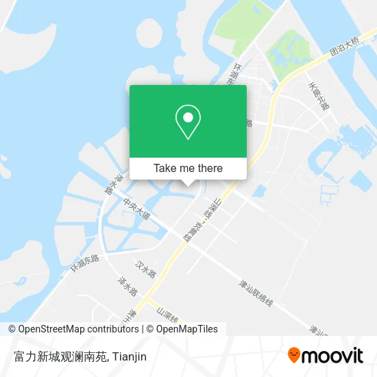 富力新城观澜南苑 map