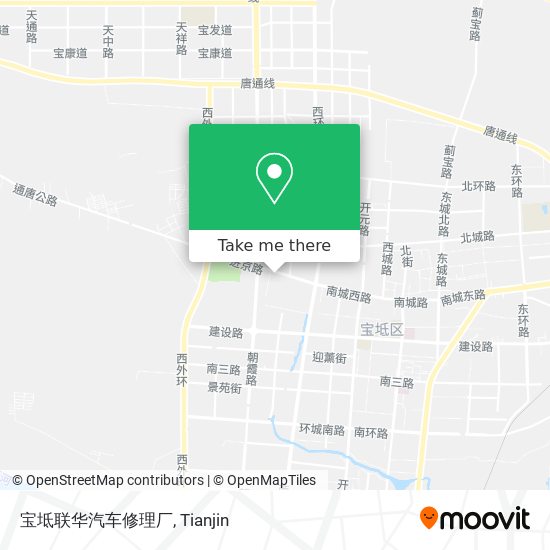 宝坻联华汽车修理厂 map