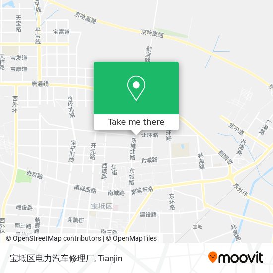 宝坻区电力汽车修理厂 map