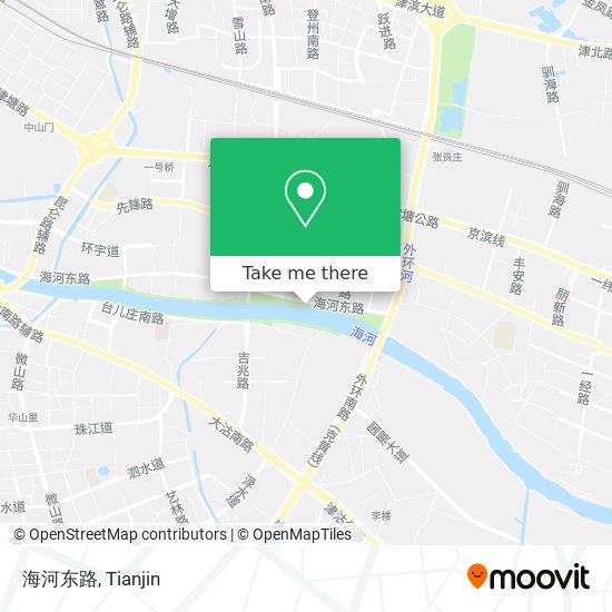 海河东路 map