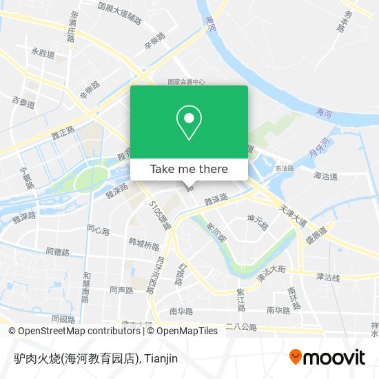 驴肉火烧(海河教育园店) map