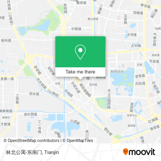 林北公寓-东南门 map