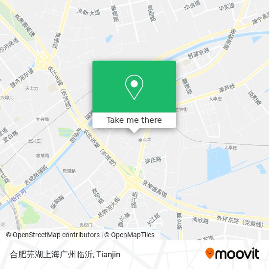 合肥芜湖上海广州临沂 map