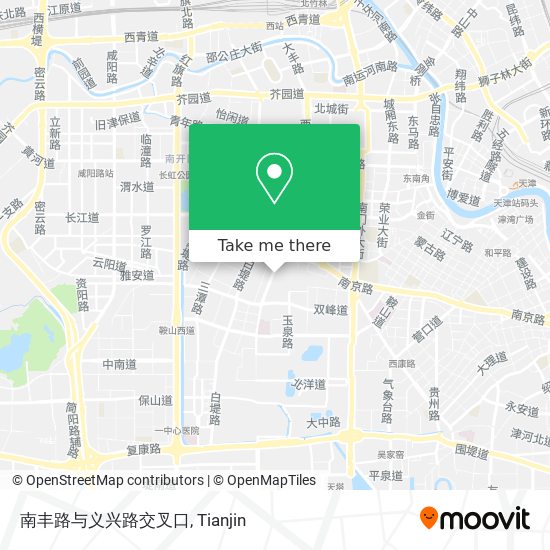 南丰路与义兴路交叉口 map