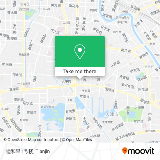 睦和里1号楼 map