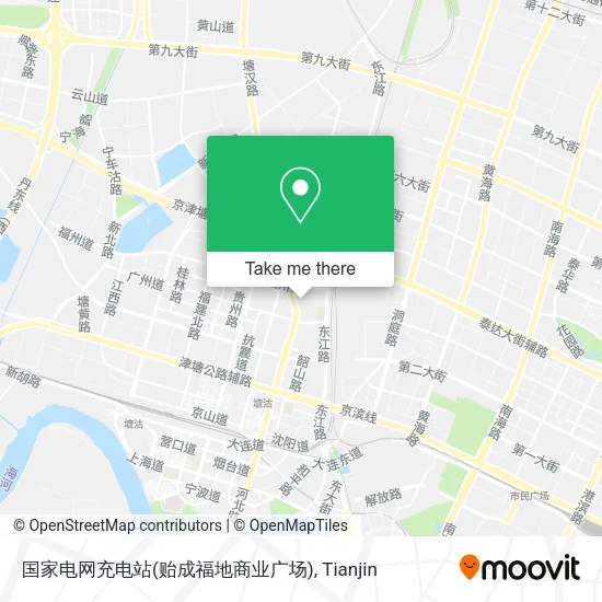 国家电网充电站(贻成福地商业广场) map