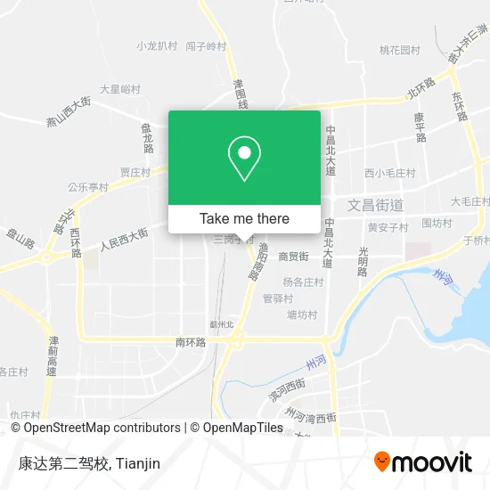 康达第二驾校 map