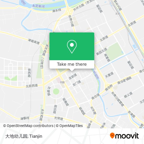 大地幼儿园 map