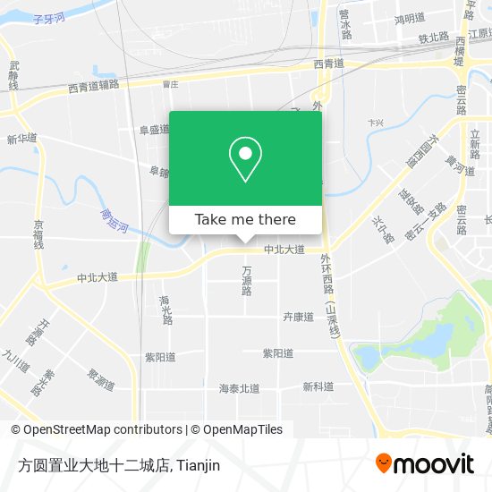 方圆置业大地十二城店 map