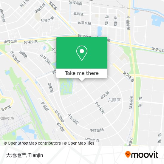 大地地产 map