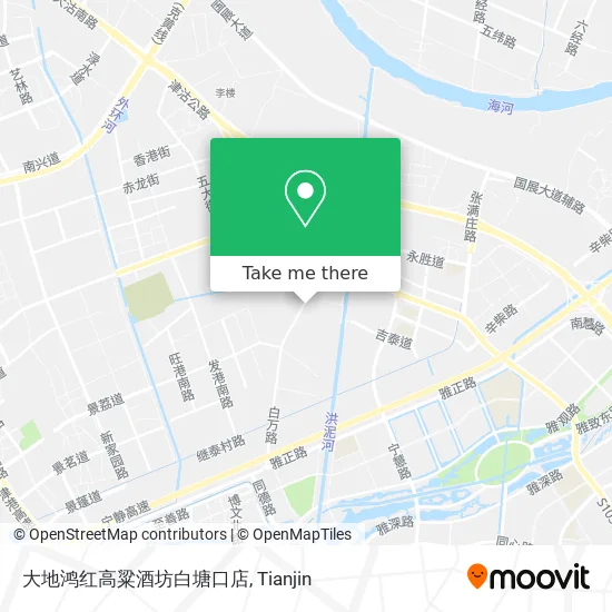 大地鸿红高粱酒坊白塘口店 map