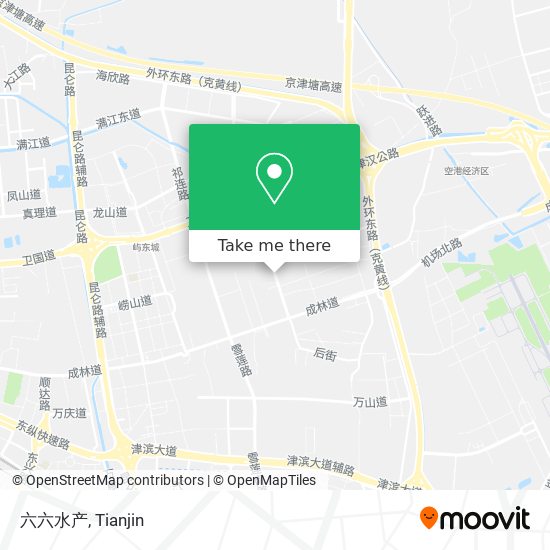 六六水产 map