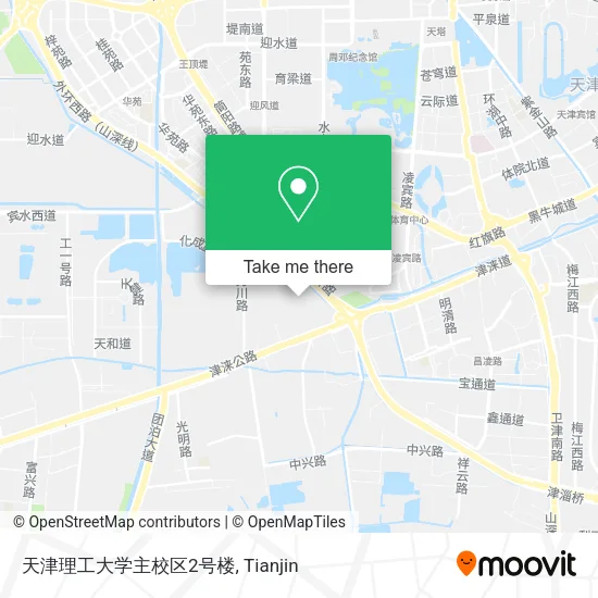 天津理工大学主校区2号楼 map