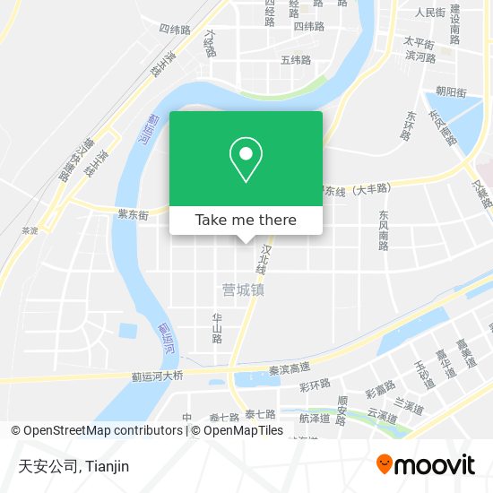 天安公司 map