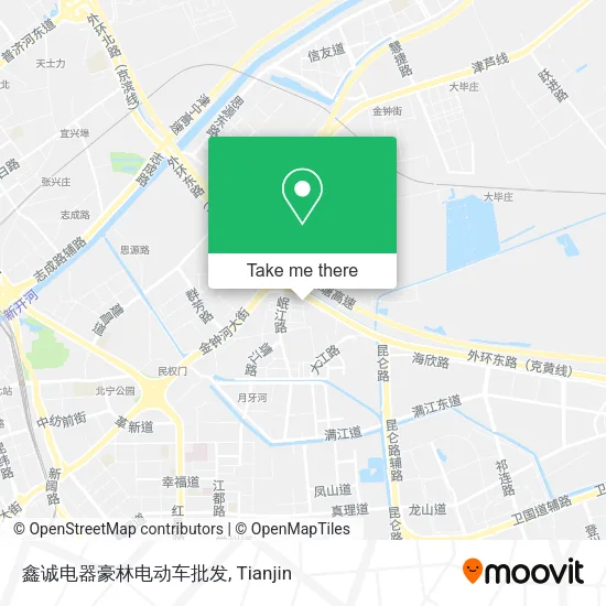 鑫诚电器豪林电动车批发 map