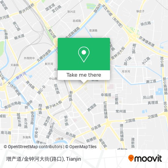 增产道/金钟河大街(路口) map