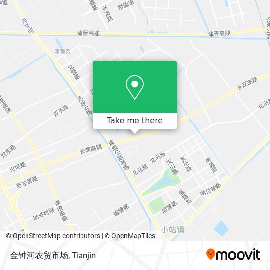 金钟河农贸市场 map