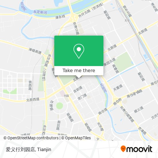 爱义行刘园店 map