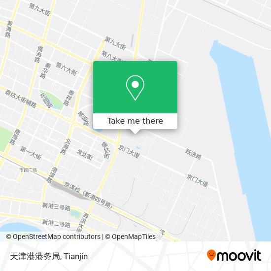 天津港港务局 map