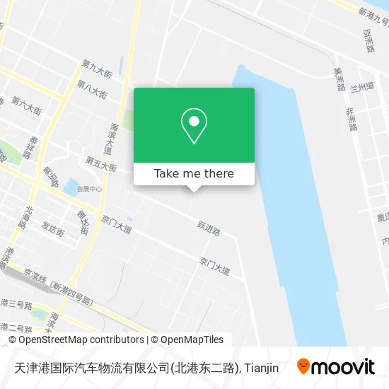 天津港国际汽车物流有限公司(北港东二路) map