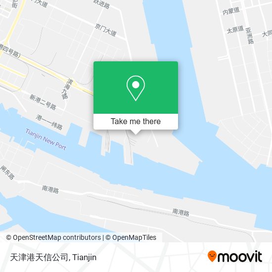 天津港天信公司 map