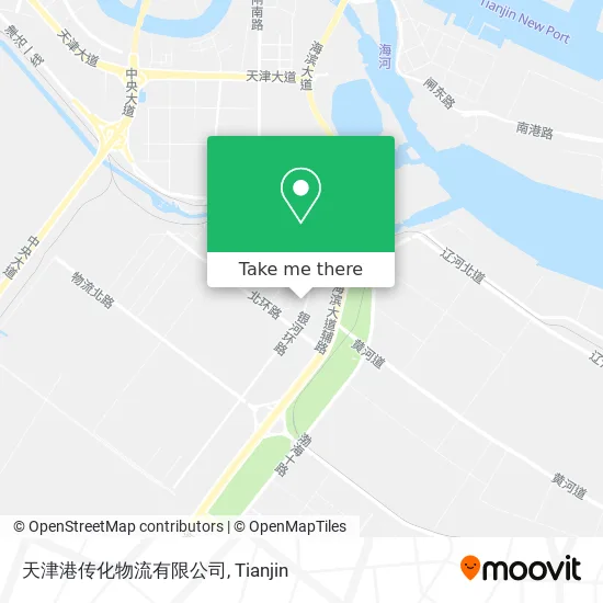 天津港传化物流有限公司 map