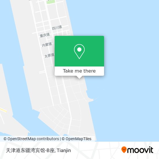 天津港东疆湾宾馆-B座 map