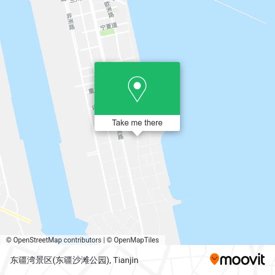 东疆湾景区(东疆沙滩公园) map