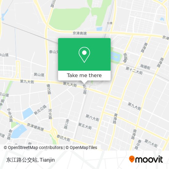东江路公交站 map