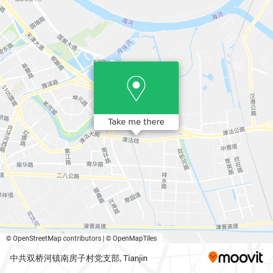 中共双桥河镇南房子村党支部 map