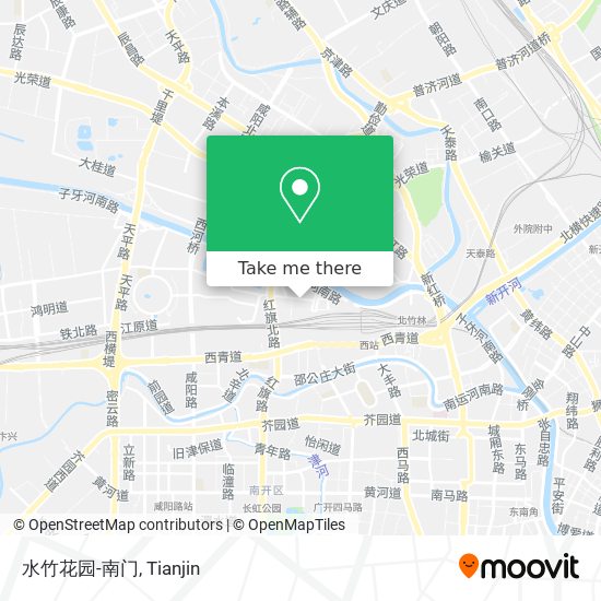 水竹花园-南门 map