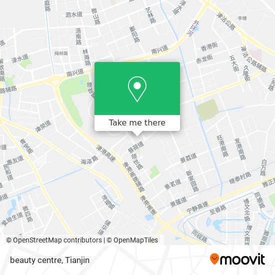 beauty centre map